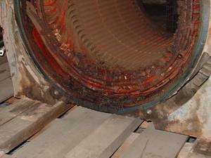 Not all motors show such graphic evidence of failure, but when the time comes to repair or replace a motor, making a cost-efficient choice can provide the best long-term solution. Courtesy: Integrated Power Services